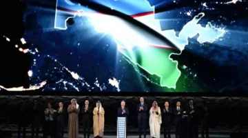 رئيس أوزبكستان يدشن مشروع طاقة متجددة طورته شركة مصدر 2025